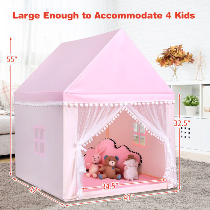 Kids Large Play Tent - Pink