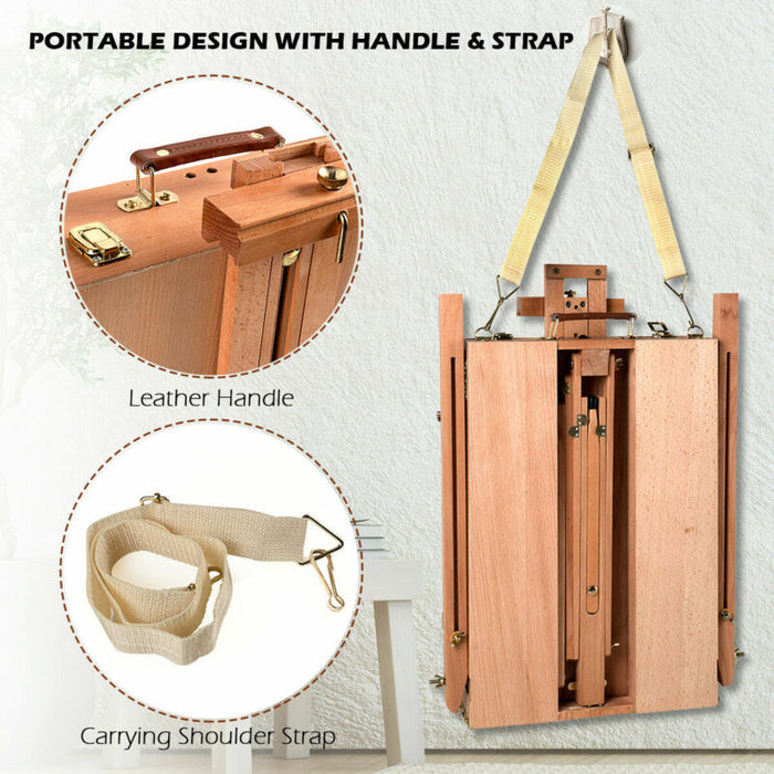 French Tripod Wooden Easel