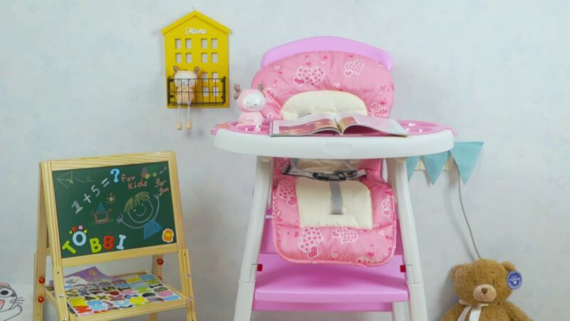 3 In 1 Convertible Baby High Chair