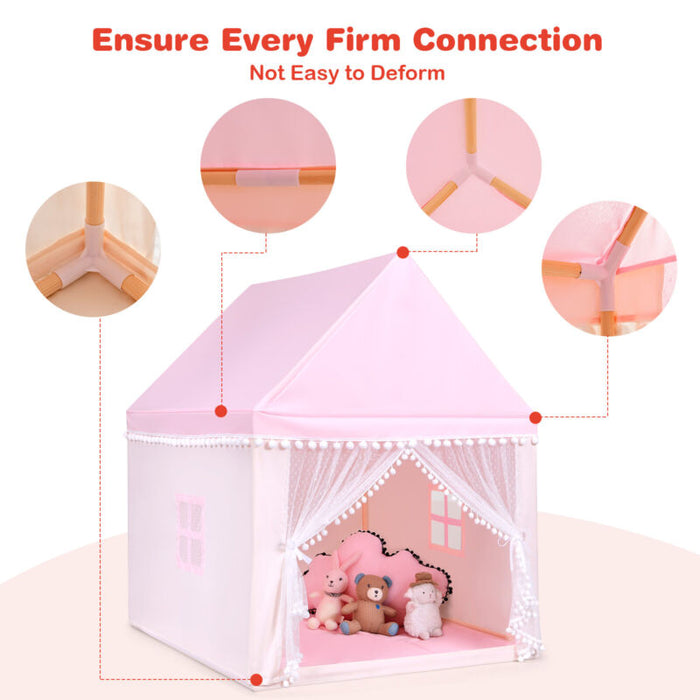 Kids Large Play Tent - Pink