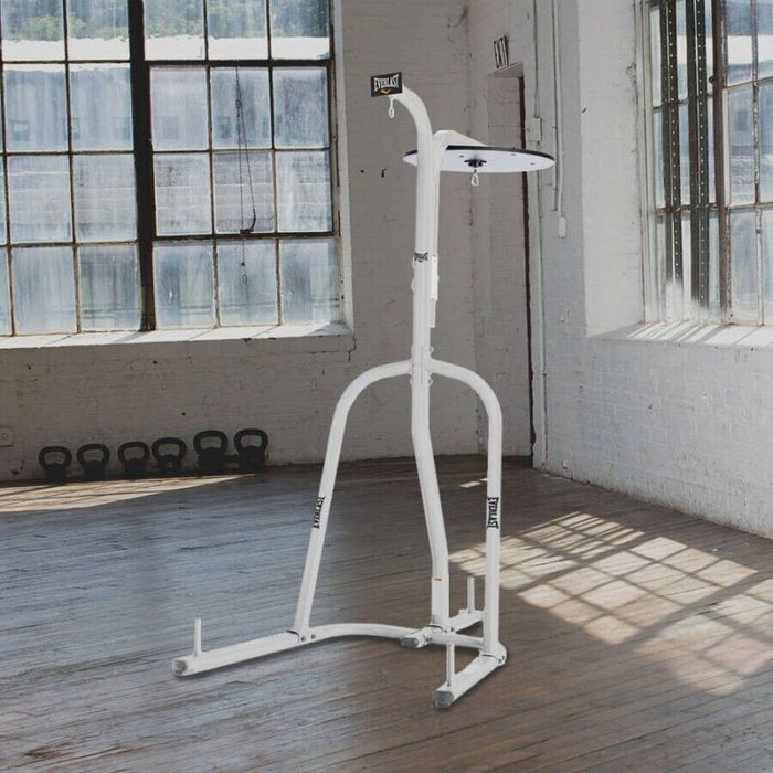 Dual-Station Punching Bag Stand