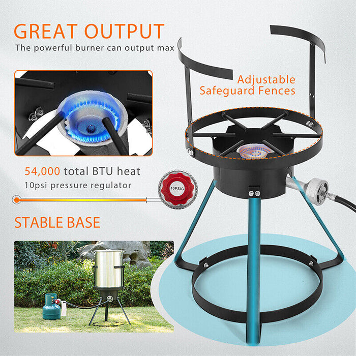 30qt Propane Gas Turkey Deep Fryer