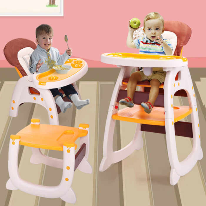 3 In 1 Convertible Baby High Chair